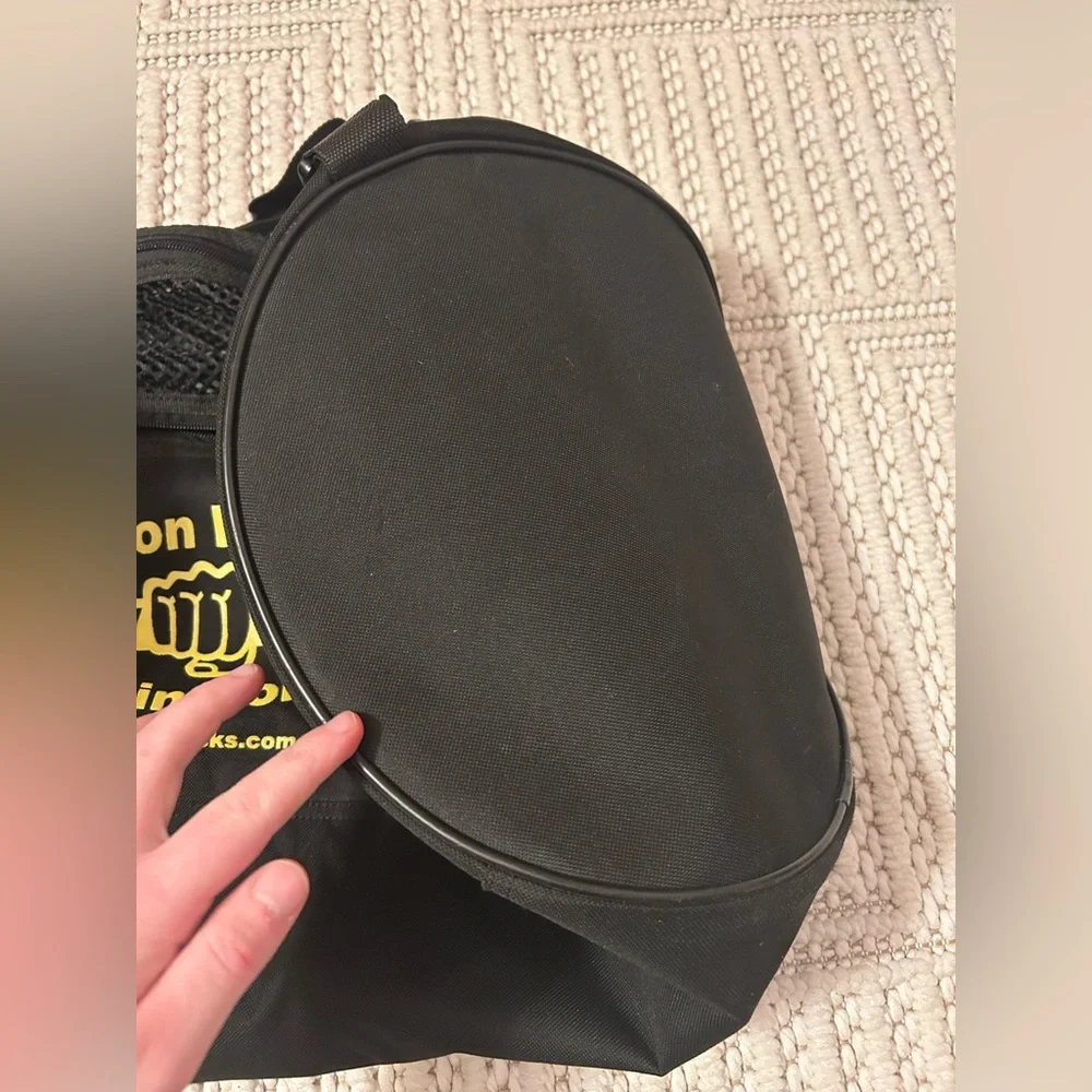 Joon Rhee Unisex Black Martial Arts/Gym Bag W/ Yellow Detailing